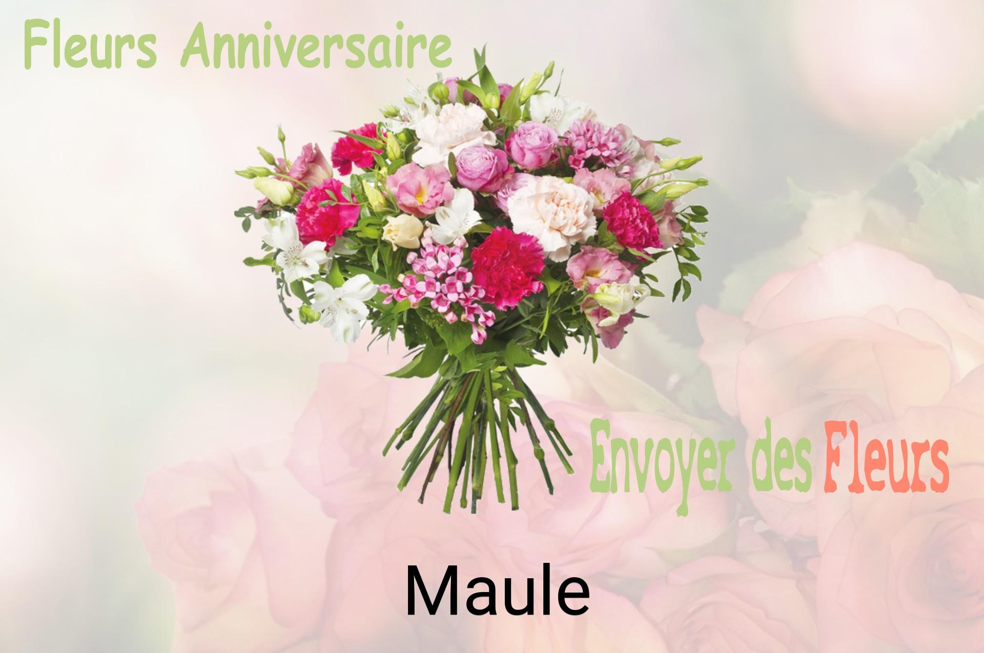 Bouquet de fleurs d’anniversaire livré à Maule