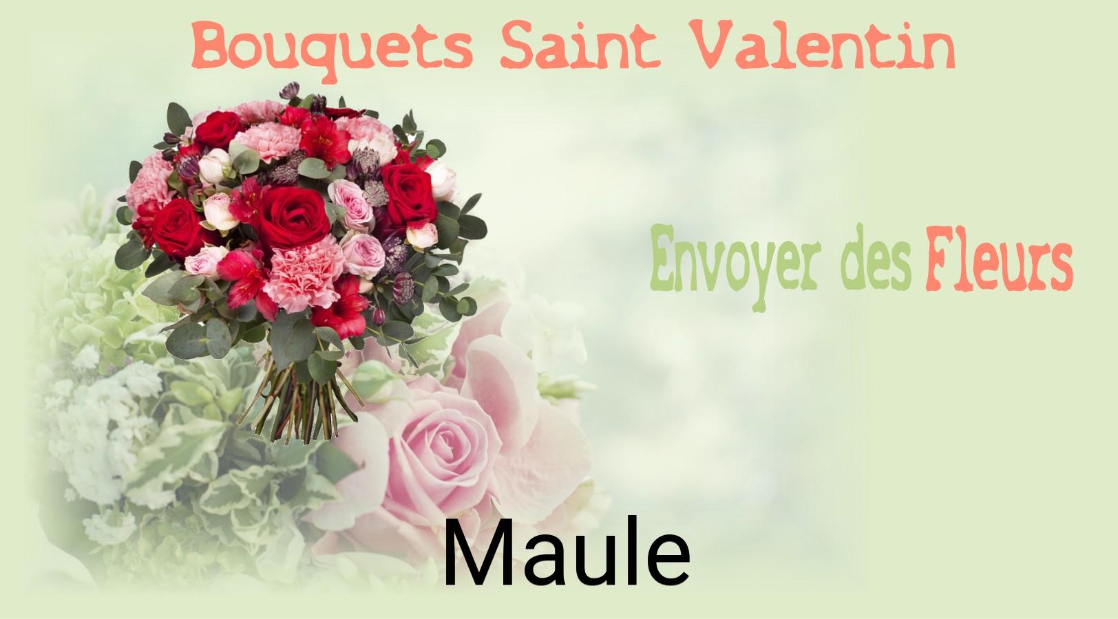 Roses de Saint-Valentin livrées à Maule